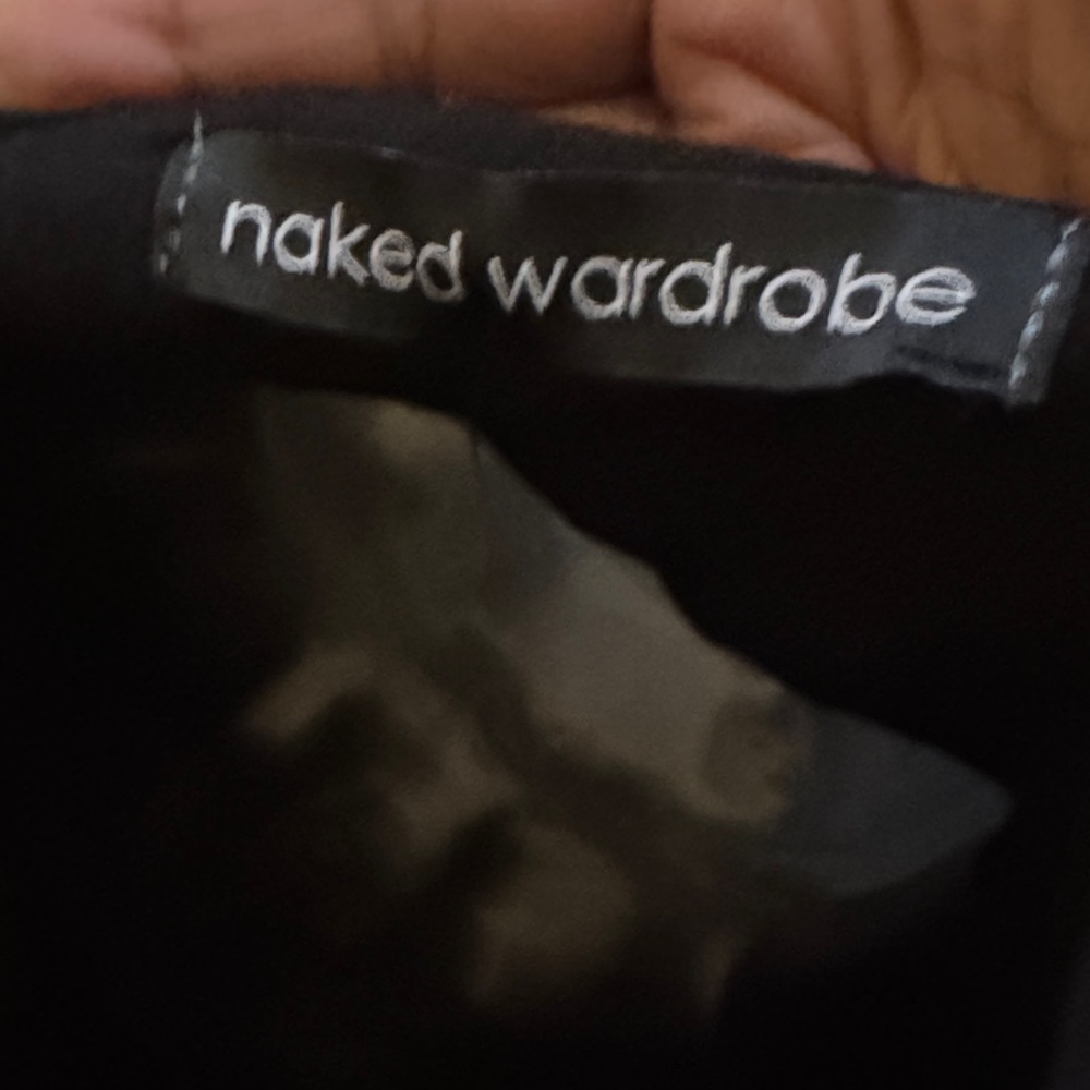 Naked Wardrobe Black Bodysuit - Picture 4 of 5